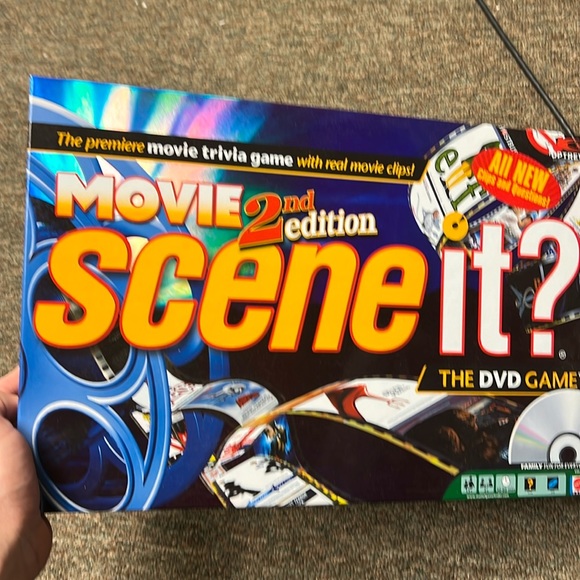 Scene it movie 2nd edition the DVD game. Good as new played once. See pics! - Picture 1 of 3